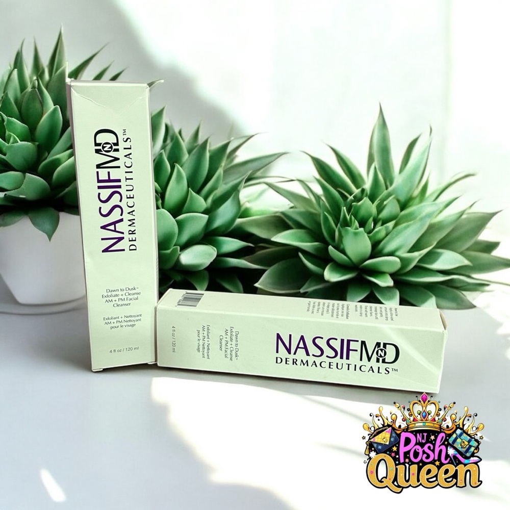 NASSIF MD SKIN CARE Dawn to Dusk AM+PM EXFOLIATE + CLEANSE + PROTECT